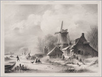 KG 09816
<br/>
Winterlandschap
<br/>
<em>Lauters, Paulus (1806-1875)</em>